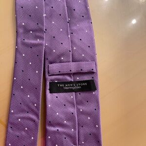 Purple Polka Dot Tie by The Men's Store